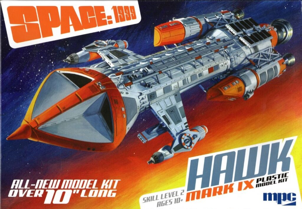 Unboxing of Space: 1999 Hawk Mark IX MPC No. MPC881/12 scale 1:72