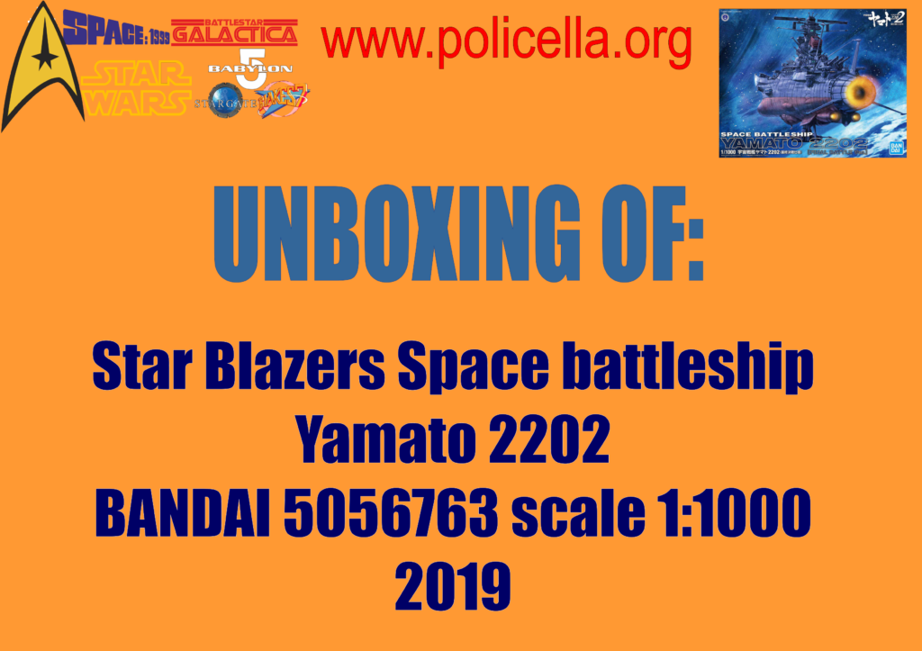 Unboxing of Star Blazers 2202 Space battleship Yamato 2202