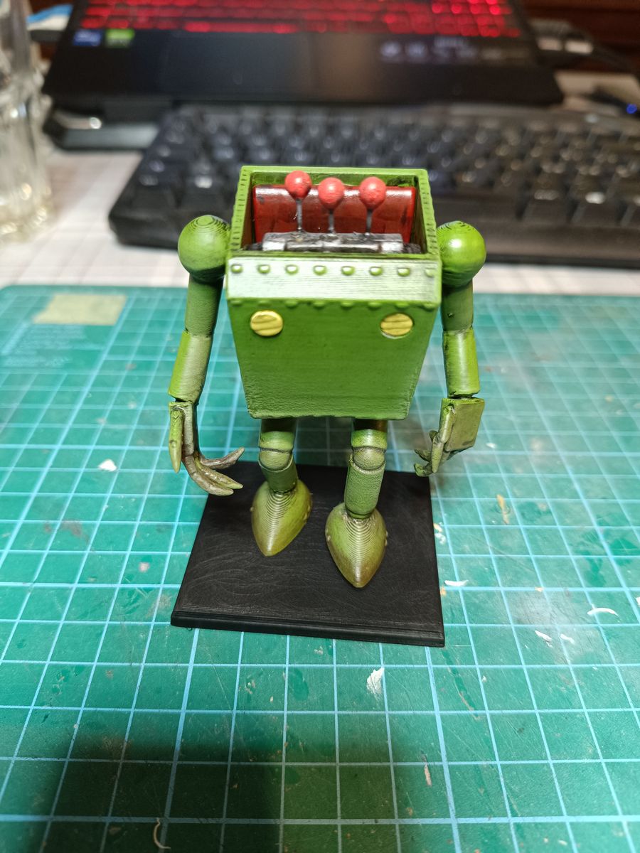 Robonoid from anime Conan Future Boy printed with Creality Ender Neo 3